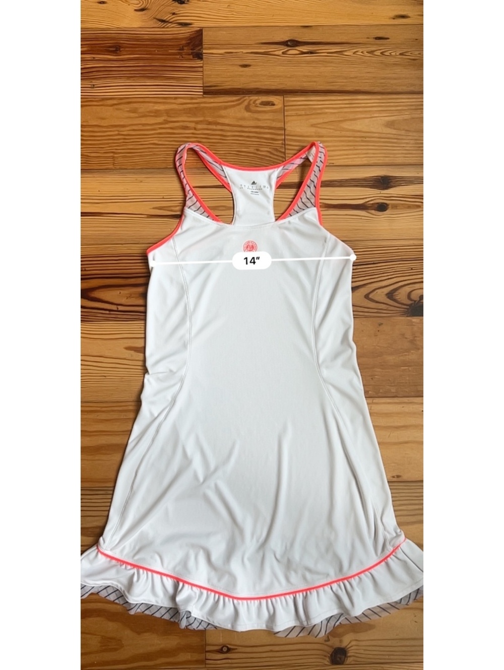 Adidas Climate Roland Garros Paris Tennis Dress Women’s Size Small - Picture 6 of 7
